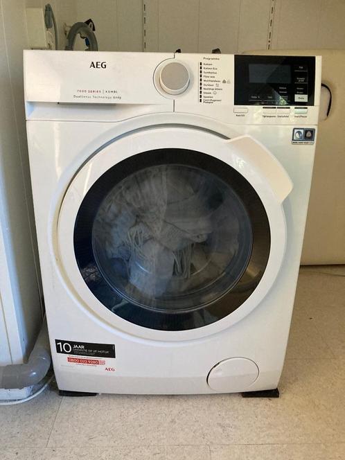 Was/droogcombinatie 1600rpm 8kg +++A klasse, Witgoed en Apparatuur, Wasmachines, Gebruikt, Voorlader, 6 tot 8 kg, 85 tot 90 cm