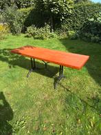 Gietijzeren Eettafel - 190cm, Huis en Inrichting, Tafels | Eettafels, Ophalen, Gebruikt, 50 tot 100 cm, Rechthoekig
