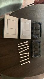 Geberit sigma drukplaat (2x), Verzamelen, Ophalen of Verzenden, Zo goed als nieuw, Poppenhuis