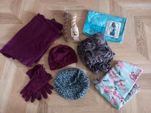 Sjaal muts baret panter vogels, Kleding | Dames, Mutsen, Sjaals en Handschoenen, Nieuw, Sjaal, Maat 38/40 (M), Ophalen of Verzenden