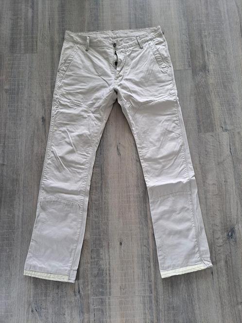 Gstar broek voor heren, Kleding | Heren, Broeken en Pantalons, Zo goed als nieuw, Maat 56/58 (XL), Beige, Ophalen of Verzenden