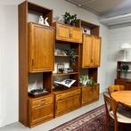 Vintage wandmeubel, Deens •Dyrlund•, 250 tot 300 cm, Gebruikt, 200 cm of meer, .