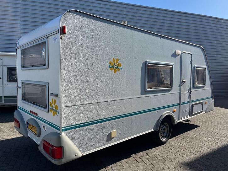 Eifelland Holiday 500 TKM Stapelbed, Caravans en Kamperen, Caravans, Bedrijf, tot en met 5, 750 - 1000 kg, Eifelland, 6 tot 7 meter