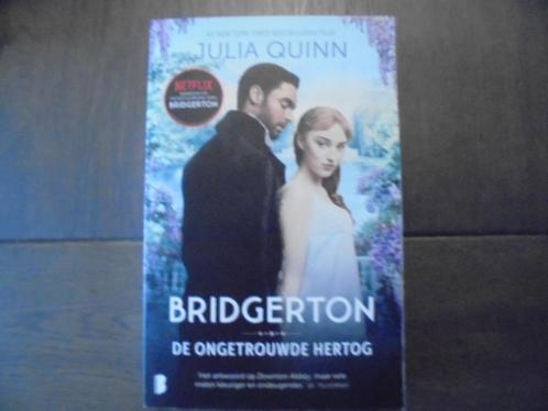 Bridgerton, de Ongetrouwde Hertog, Julia Quinn (deel 1), Boeken, Romans, Zo goed als nieuw, Nederland, Ophalen of Verzenden