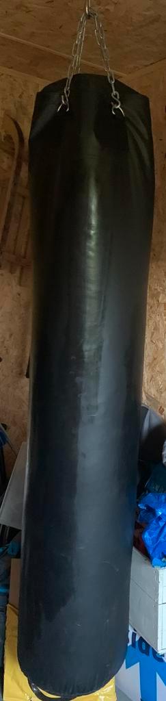 Bolszak zwart 180 cm + plafondbevestigingshaken beschikbaar voor biedingen