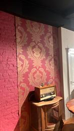 3x rollen behang klassiek, Huis en Inrichting, Stoffering | Behang, Ophalen of Verzenden, 10 tot 25 m², Roze, Barok