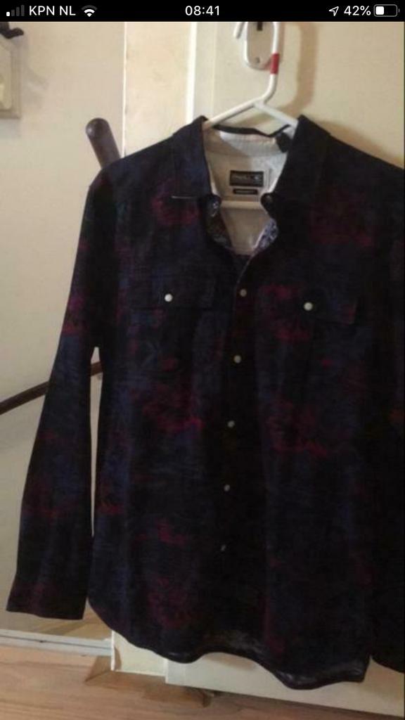 O'neill Heren overhemd, Kleding | Heren, Overhemden, Nieuw, Halswijdte 43/44 (XL), Zwart, Ophalen of Verzenden