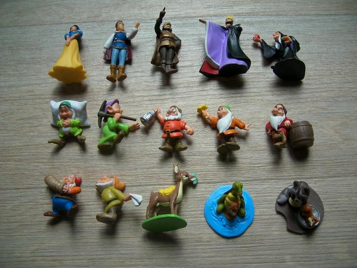 AH Sneeuwwitje figuurtjes (0,40 per stuk) LEZEN, Verzamelen, Poppetjes en Figuurtjes, Nieuw, Ophalen of Verzenden