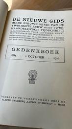 Gedenkboek de nieuwe gids 1885-1910 literatuur gedichten, Ophalen of Verzenden
