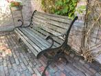 Gietijzeren tuinbank, Tuin en Terras, Tuinbanken, Ophalen of Verzenden, Zo goed als nieuw, Metaal