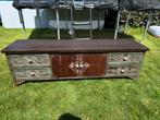 Televisiemeubel kast Dutchbone Fuz vintage stijl, Ophalen, Gebruikt, 150 tot 200 cm, Minder dan 100 cm