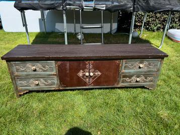 Televisiemeubel kast Dutchbone Fuz vintage stijl beschikbaar voor biedingen