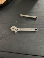 Snap-on ringratel 1/4x5/16 en verstelbare moersleutel, Auto diversen, Autogereedschap, Ophalen of Verzenden, Gebruikt