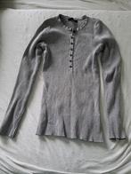 longsleeve grijs rib maat s, Ophalen of Verzenden, Lange mouw, Maat 36 (S), Grijs