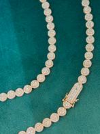 14KT Goud - 59.59 Gram - Ketting - Natuurlijke diamanten, Sieraden, Tassen en Uiterlijk, Kettingen, Ophalen, Gebruikt, Goud
