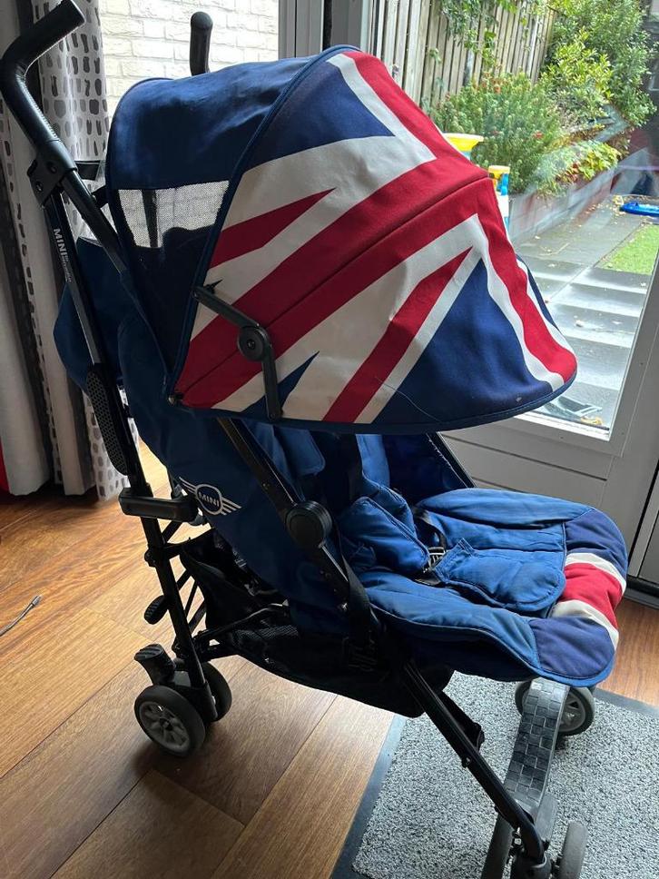 Easywalker Buggy Union Jack, Kinderen en Baby's, Buggy's, Gebruikt, Overige merken, Verstelbare rugleuning, Zonnekap, Ophalen