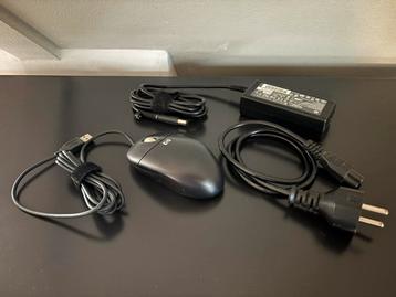 HP Laptop Werkplekset - Voedingsadapter Adapter + Muis beschikbaar voor biedingen