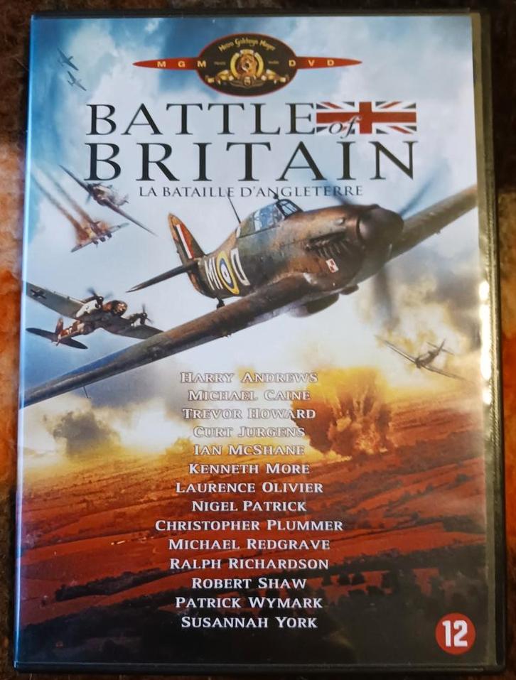 Battle of Britain DVD - Oorlogsfilm Klassieker, Cd's en Dvd's, Dvd's | Tv en Series, Zo goed als nieuw, Actie en Avontuur, Vanaf 12 jaar