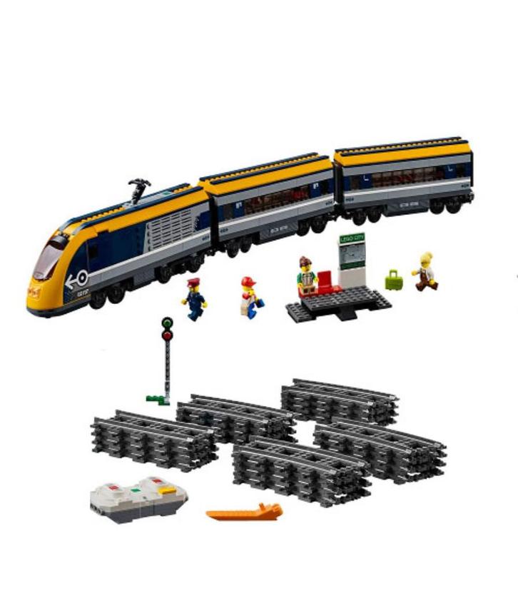 LEGO 60197 Passagiers Trein CITY, Kinderen en Baby's, Speelgoed | Duplo en Lego, Gebruikt, Lego, Complete set, Ophalen of Verzenden