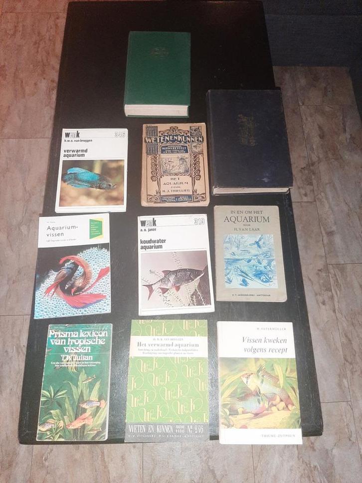 Aquarium Boeken Collectie, Dieren en Toebehoren, Vissen | Aquaria en Toebehoren, Ophalen of Verzenden