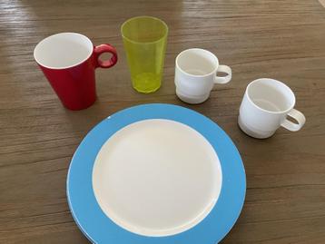 Mepal Rosti Wave 4 ontbijt borden in eos- blauw+ restant beschikbaar voor biedingen