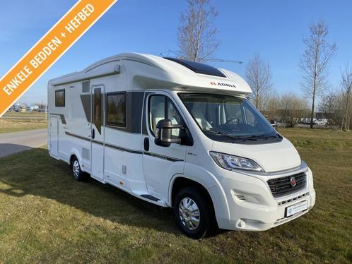 Adria Matrix Plus 670 DL ENKELE BEDDEN+HEFBED, Caravans en Kamperen, Campers, Bedrijf, Half-integraal, tot en met 4, Adria, Diesel