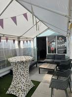 Partytent huren | 3x6 wit | Inclusief opbouw & afbouw, Ophalen of Verzenden, Zo goed als nieuw, Verjaardag
