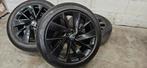 20" Skoda Enyaq Elroq originele velgen zomerbanden zgan, Auto-onderdelen, Banden en Velgen, Gebruikt, Banden en Velgen, Ophalen of Verzenden
