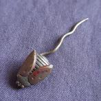 Oude Koperen Speld met Bij, Verzenden, Gebruikt