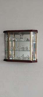 Vitrine kastje voor aan de muur, Huis en Inrichting, Ophalen, Gebruikt