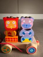 Djeco Speelgoed trektrein ZGAN compleet, Ophalen of Verzenden, Zo goed als nieuw