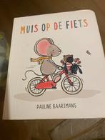 Muis op de fiets - Pauline Baartmans, Boeken, Kinderboeken | Baby's en Peuters, Ophalen, Zo goed als nieuw, Uitklap-, Voel- of Ontdekboek