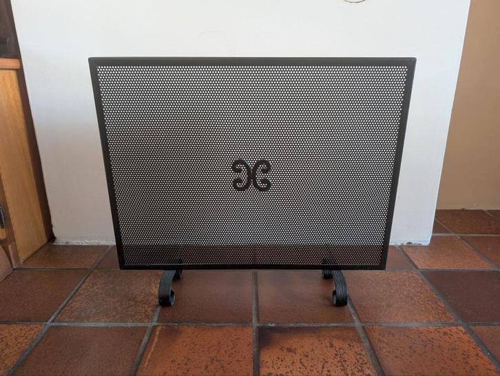 Spatscherm voor openhaard, Huis en Inrichting, Haarden, Gebruikt, Houthaard, Ophalen