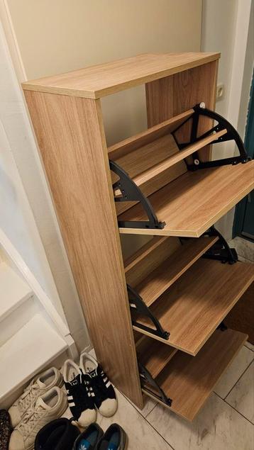 Ikea Bissa Schoenenkast met 3 vakken | ZGAN