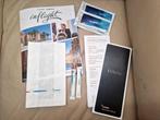 Luxair set: inflight magazine, business menu, suiker, e.d, Ophalen of Verzenden, Zo goed als nieuw