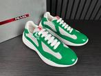 Prada - American Cups - Groen - Inclusief Doos - Nieuw, Ophalen of Verzenden, Overige kleuren, Sneakers of Gympen