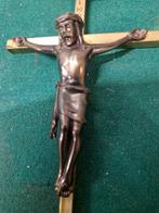 kruisbeeld messing en brons, Verzamelen, Ophalen of Verzenden