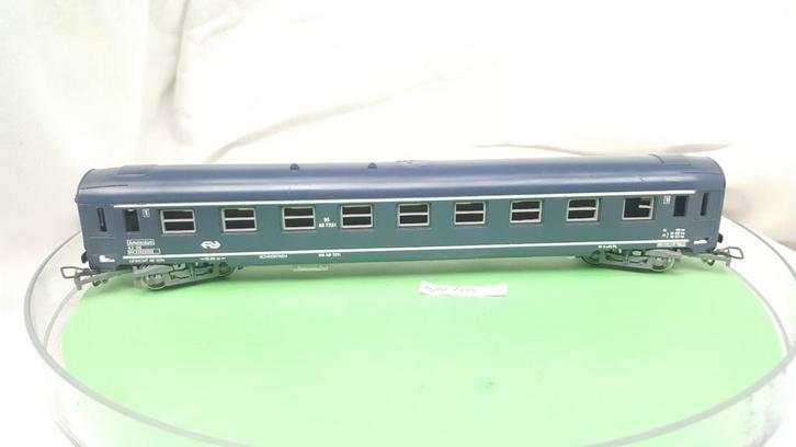 Jouef H0 7351 HDI NS Intercity 1e klass rijtuig Amsterdam, Hobby en Vrije tijd, Modeltreinen | H0, Gebruikt, Wagon, Gelijkstroom