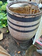 Houten wijnvat met deksel, 150 liter of meer, Ophalen, Gebruikt, Hout