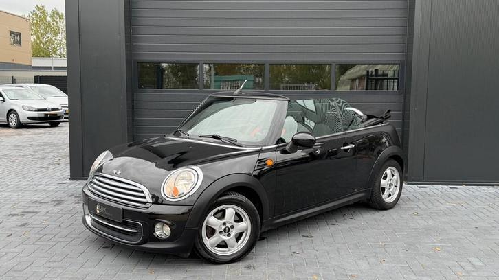 Mini Mini Cabrio 1.6 Cooper Airco| Vol Leder, Auto's, Mini, Bedrijf, Te koop, Cabrio, ABS, Airbags, Airconditioning, Boordcomputer