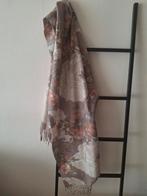 Vintage Bloemen Sjaal, Onbekend, Verzenden, Gedragen, One size fits all