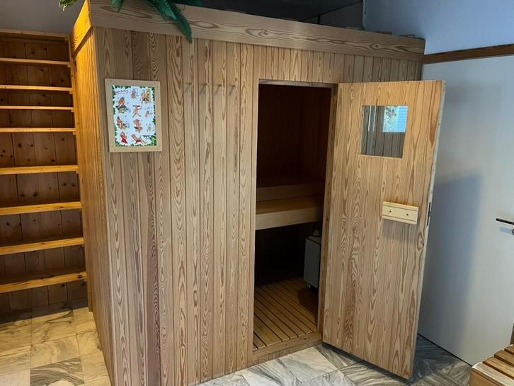 Heerlijke Finse sauna, Sport en Fitness, Sauna, Gebruikt, Complete sauna, Fins of Traditioneel, Ophalen