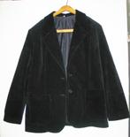 Zwart fluwelen colbert maat 46, Ophalen of Verzenden, Gedragen, Maat 46 (S) of kleiner, Zwart