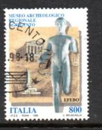 ‹(•¿•)› italie 1998 architectuurmuseum, Postzegels en Munten, Postzegels | Europa | Italië, Verzenden, Gestempeld