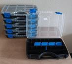 6 Nieuwe SORTEERKOFFERS  afmeting: 312 x 238 x 51 mm Zwart, Ophalen