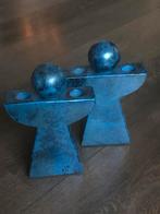 IKEA Keramiek Engel Kandelaar, Overige materialen, Gebruikt, Ophalen of Verzenden, Grijs