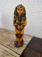 Sarcofaag met mummie egyptische hxlxb 6,3x17x4,5 cm, Verzamelen, Beelden en Beeldjes, Ophalen of Verzenden, Nieuw, Overige typen