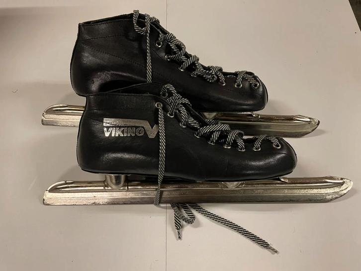 Schaatsen lage noren, Viking, maat 41, zwarte schoen, Sport en Fitness, Schaatsen, Gebruikt, Noren, Viking, Ophalen of Verzenden
