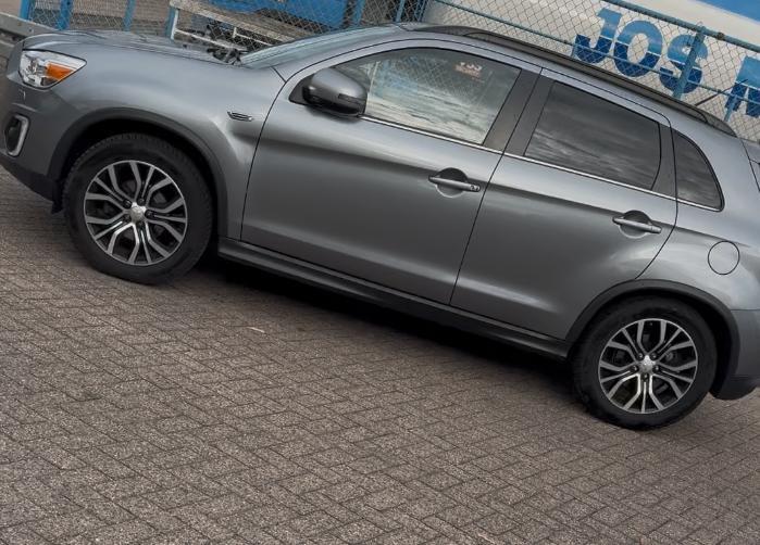 Mitsubishi ASX 1.6 86KW 2015Grijs metal (LPG G3 ) APK 1-7-27, Auto's, Mitsubishi, Particulier, ASX, ABS, Airbags, Airconditioning