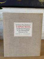 Zeldzame kunstboeken: European Tapestries in slipcover, Boeken, Ophalen of Verzenden, Zo goed als nieuw, Standen, Overige onderwerpen